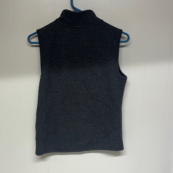 Karen Scott Sport Grey Zip Up  size small  business activewear Vest - Picture 4 of 9